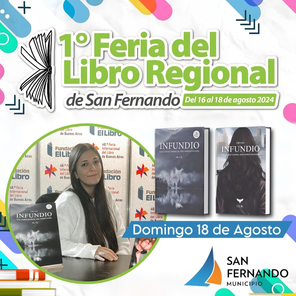 Infundio en la 1 Feria del libro regional en San Fernando